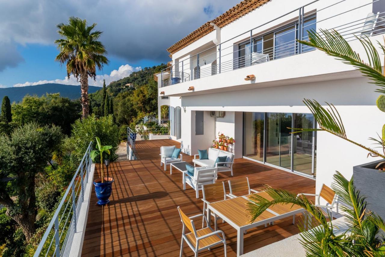 Vistazur Luxueux Appartement Avec Terrasse Et Piscine Rayol-Canadel-sur-Mer Exterior photo